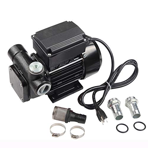 Trupow 110V AC 20GPM Electric Self-priming Diesel Kerosene Oil Fuel Transfer Extractor Pump - style: 20GPM