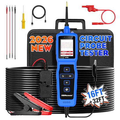 OBDResource Power Circuit Probe Tester Fuse Test Light Short Circuit Finder | 0-80V DC Circuit Tester Automotive, Car Fuse Tester, CP30 Auto Electrical Circuit Tester, Automotive Tool