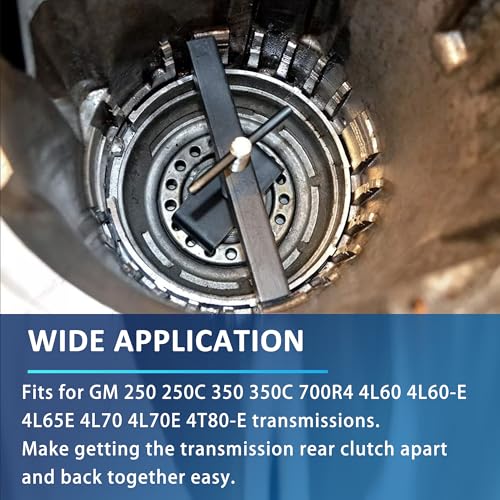 T-0151 Rear Clutch Spring Compressor Transmission Tool Compatible with GM 250 250C 350 350C 700R4 4L60 4L60-E 4L65E 4L70 4L70E 4T80-E (Low & Reverse)