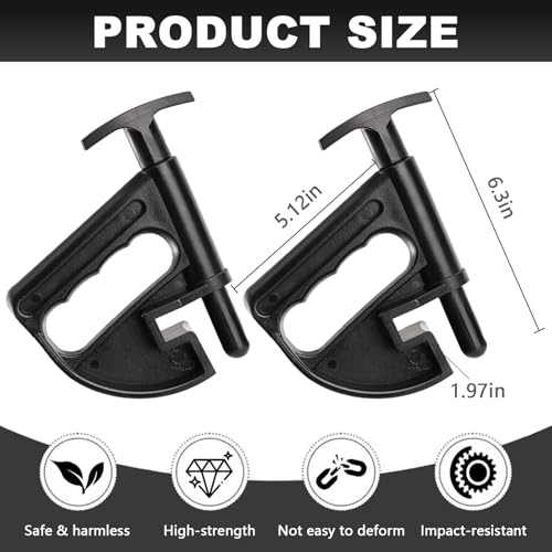 2 Pcs Tire Changer Universal Rim Pry Clamp,Durable Nylon Tire Bead Clamp | Manual Tire Bead Breaker,Hand Auto Drop Center Tool Compatible for Coats Tire Changers