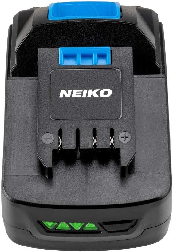 Neiko 40063 20-Volt Lithium-Ion Rechargeable Replacement Battery 10878A Impact Wrench, Impact Wrench and Charger Unit Sold Separately - style: Battery for 10878A