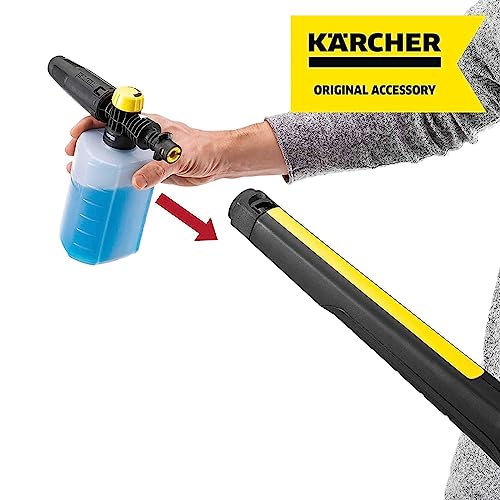 Kärcher FJ6 Foam Cannon for Karcher Electric Pressure Washers K1-K5 - Great for Cleaning Vehicles, Cars, Motorcycles, Bikes and More