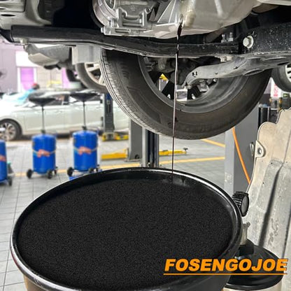 6 Pack Oil Change Kit, 15 Inch Oil Drain Pan Splash Pad Fits Most Drain Pans - size: 15'' Round - 6Pcs