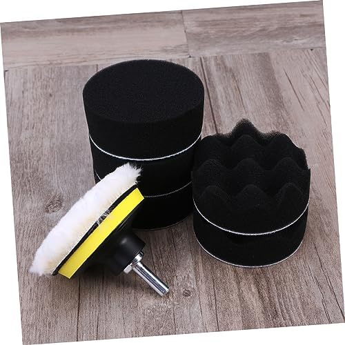 Luxshiny 25pcs Car Buffing Pads Kit Auto Paint Polishing Disc Wool Discs Set Car Detailing Bars Auto Detailing Kit