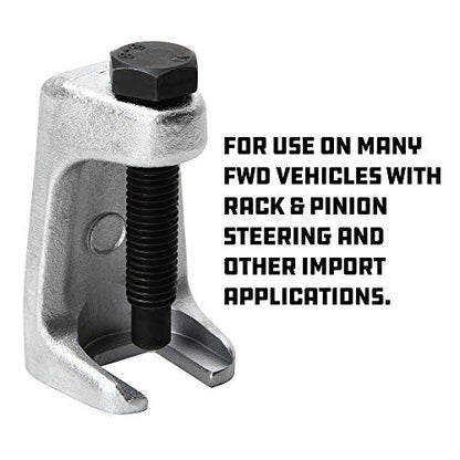 Powerbuilt Universal Tie Rod End Separator, Ball Joint Separator Puller Extractor Removal Tool, 3/4-Inch (18MM), for use on Many FWD Vehicles with Rack & Pinion Steering - 940424 - size: Tie Rod End Seperator