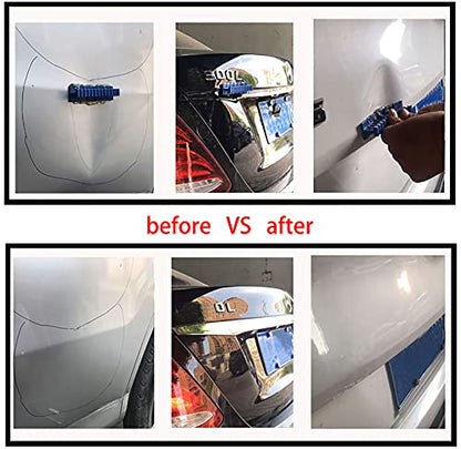 6PCS Glue Tabs Tooth Repair Kit, Dent Remover Tool for Car Paintless Dent Repair Tool Auto Dent Repair Tools Long Dent Repair Tools - color: Glue Tabs