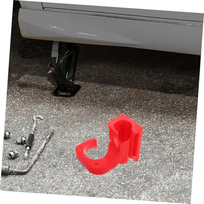 Zerodeko Modern Design Wall-Mounted Pressure Washer Wand Extension Car Wash Gun Holder - color: Red