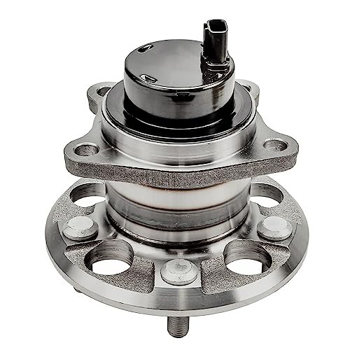 Detroit Axle - FWD Steering Knuckles Kit for 2004 2005 2006 2007 Toyota Highlander [2.4L], 2 Front Steering Knuckle & 2 Wheel Bearing Hubs Rear Wheel Bearing Hub Replacement - size: 4UW48747/Kit