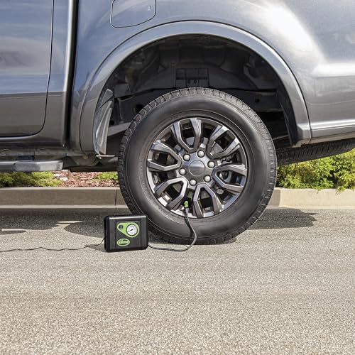 Slime Tire Inflator XL 40090, Quickly Inflates Large Tires of Trucks & SUVs, Quick Connect Air Hose & Space Saving Cord Storage, Inflates Tire in 5/7 mins - style: XL