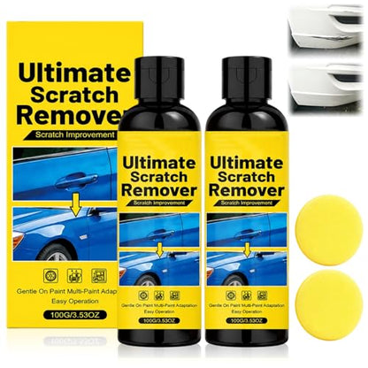 2PCS Scratch Remover, 60 Seconds Quick Repair for Car Scratches, Universal Polishing Restoration Kit for Various Vehicle Paint Colors
