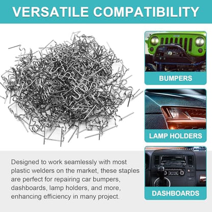 1000PCS 0.6mm Plastic Welding Rods | Hot Staples Plastic Repair Machine, Fix Repair Car Bumpers and Crafts - size: 0.6mm