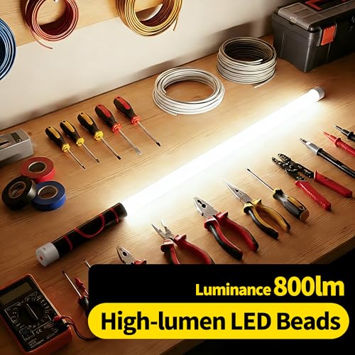 THOUSAND SUNNY Bendable LED Flashlight Stick, 30" Flexible Mechanic Light | Rechargeable, 3 Modes, 7-Hr Runtime, High Lumen, USB Charge, Mechanic Work Light, Car Repairs, Under Hood, Garage, Hands-Free
