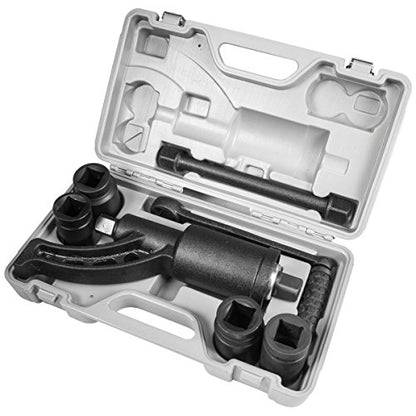 XtremepowerUS Multiplier Torque Wrench Labor Saving Lug Nut Wrench CR-V Socket 4 Socket With Carrying Case for Semi Truck & RVs - style: Multiplier Labor Saving Lug Nut Wrench