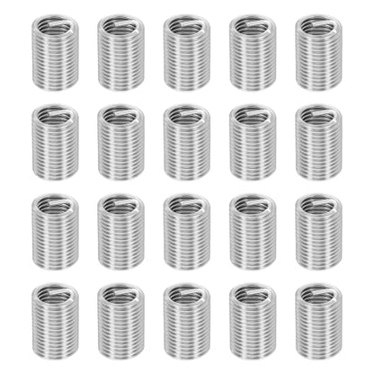 HARFINGTON 20pcs Wire Thread Repair Inserts M14 x 2 x 2.5D (35mm) Metric 304H Stainless Steel Helical Coiled Wire Screw Threaded Sleeve Sheath for Automotive Repairs - size: M14 x 2 x 2.5D