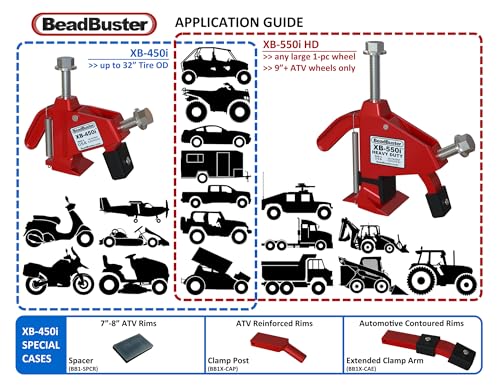 BeadBuster XB-550i HD Bead Breaker MADE-IN-USA for Tractor/OTR/Commercial/Industrial Tires