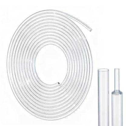 10M Heat Shrink Tubing, 1.5mm OD, 2:1 Ratio, Clear | Polyolefin Shrinkable Tube, Waterproof Electrical Insulation Tubing, for Wire Cable and Electronic Component Protection - size: 10M Φ1.5 Clear