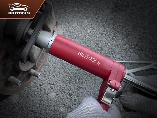 BILITOOLS Pneumatic Brake Caliper Compression Tool, Heavy Duty Brake Tools | 24-Piece Air Compressored Brake Caliper Piston Compressor Wind Back Rewind Tool - color: Black, style: Air Operation