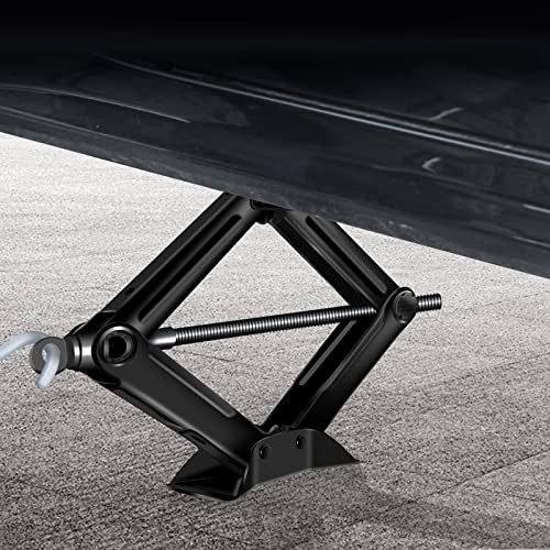 Scissor Jack Car Jack Car Scissor Jack with Hand Crank Portable Repair Tool- 2 Ton/ 4.2-15 Inch(2 Pack) - size: Scissor Jack (2 Pack)