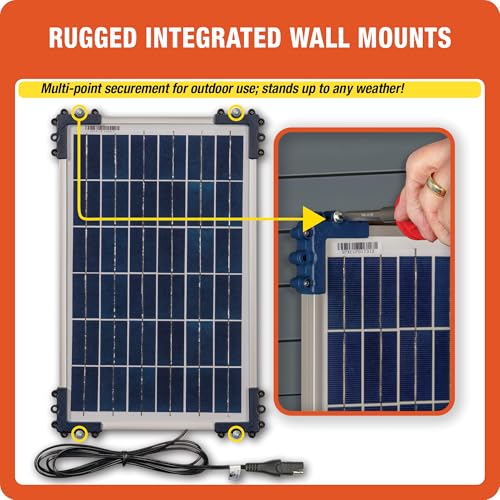 Optimate Solar Duo, TM522-D2, 6-Step 12V / 12.8V 1.6A Weatherproof Solar Battery Saving Charger & maintainer - style: OptiMATE Solar DUO 12V / 12.8V charge controller with 20W Solar Panel