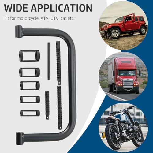 DASBET Valve Spring Compressor C Clamp Service Kit Valve Spring Removal Tool with C Clamp for ATV, Car, Motorcycle, Small Engine Vehicle Equipment (Blue) - color: Blue