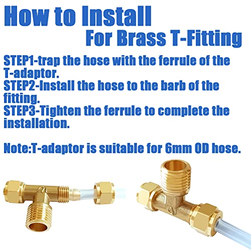 Air Blow Gun kit High Flow with 8mm OD 16ft Long Coil PU Air Hose Air Duster Blow Gun Kit Tee Quick Connector(Blue) - color: Blue