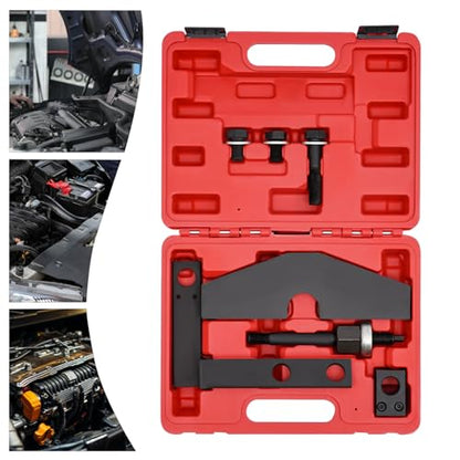 Camshaft Holding Tool Kit Compatible with BMW Mini Cooper (W10/11), 2001-2007 R50203-2007 R52 2001-2007 R53 Camshaft Engine Timing Tool Set Engine Locking Timing Tools Kit Red, Black