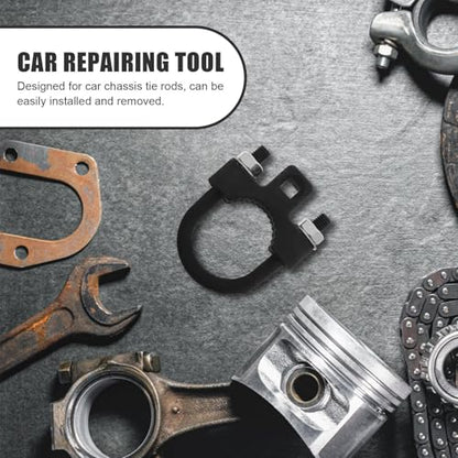 Hemobllo Inner Tie Rod Removal Tool for Automotive Repair Kit with Carbon Steel Construction and Easy Operation, Sturdy Ball Joint and Tie Rod Puller Wrench for Car Repair Mechanics