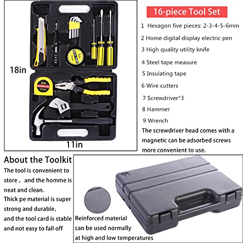 Car Emergency Roadside Kit Car Safety Kits for Vehicles with Jumper Cables | Premium Roadside Assistance Kit for Cars with Tow Strap Folding Shovel Car Tool Kit, New Car Gift for Travel and Breakdowns - size: XXXL-04