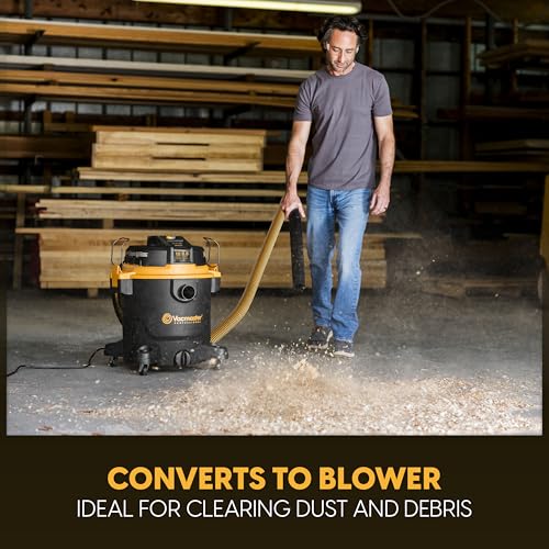 Vacmaster Professional Beast Series 12-Gallon 5.5 Peak HP Wet/Dry Vacuum- VJH1211 PF 0205 - size: 12 Gallon