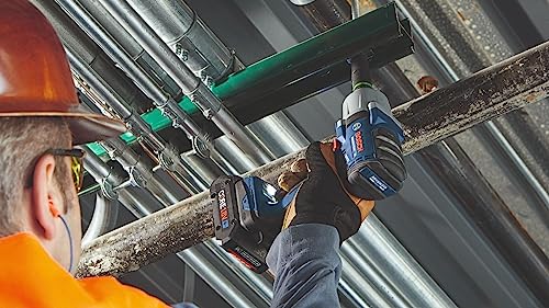 BOSCH GDS18V-330CN 18V Brushless Cordless Connected-Ready 1/2 In. Mid-Torque Impact Wrench with Friction Ring and Thru-Hole (Bare Tool) - style: Tool Only