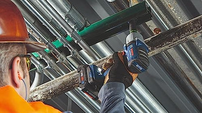 BOSCH GDS18V-330CN 18V Brushless Cordless Connected-Ready 1/2 In. Mid-Torque Impact Wrench with Friction Ring and Thru-Hole (Bare Tool) - style: Tool Only