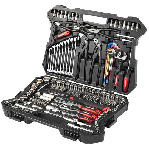 STARWORK TRUE MECHANIC™ 324-Piece Mechanics Tool Set and Socket Set with 22oz Dragon One-Piece Rip Hammer w/Grip, Professional - size: 324 PC