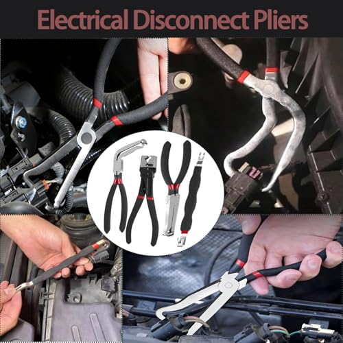 3 PCS Electrical Disconnect Pliers for Cars, Electrical Connector Separator Tool and Automotive Electrical Connector Pliers - size: Electrical Disconnect Pliers Set 3