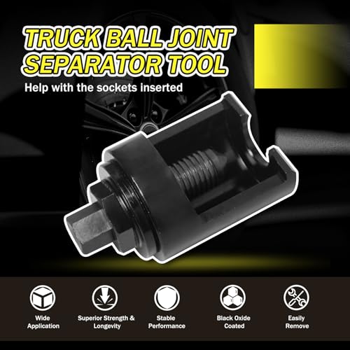 Truck Ball Joint Separator, 36mm Forks Ball Joint Puller, Heavy Duty Universal Ball Joint Removal Tool, 1 Pc Molding, Top Bead Design Suitable for Truck, Semi-Truck and Bus