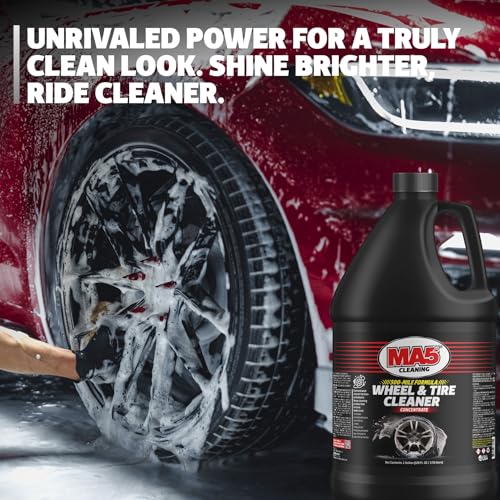 MA5X Wheel and Tire Cleaner | Concentrated, Brake Dust Remover | Rim Cleaner | Gallon Refill | Pack of 1 - size: Gallon (Pack of 1)