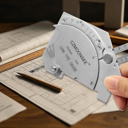 MG-8 Cam-Type Fillet Weld Gauge Stainless Steel Bridge cam Welding Inspection Ruler