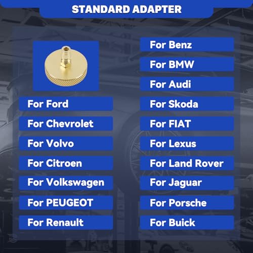 AUTOOL Brake Bleeder Kit Automotive Brake Fluid Bleeder Kit, Vacuum Brake Bleeding Tool, Brake Fluid Air-Free Filling, Automatic Brake System Bleeding Tools One Person
