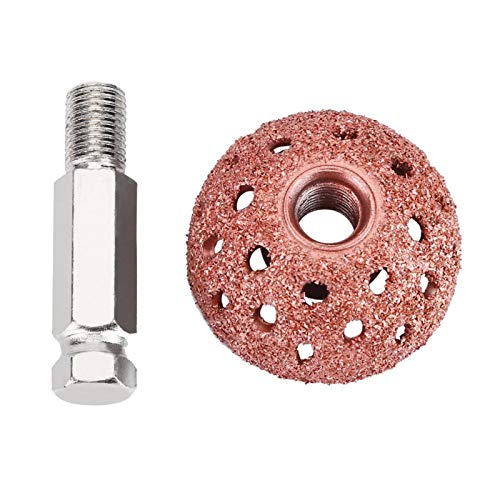 Repair Tire Truck Grinding Head,Tire Repair Buffing Wheel,38MM Tire Repair Grinding Head Coarse Grit Buffing Wheel with Linking Rod Roller for Tire Patching Black Jack tire Patch kit