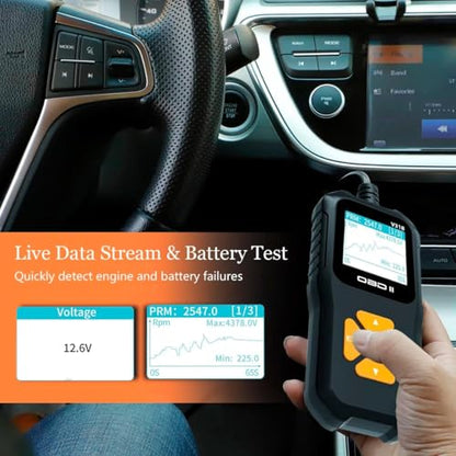 Car OBD2 Scanner Code Reader Engine Fault Code Reader Scanner CAN Diagnostic Scan Tool