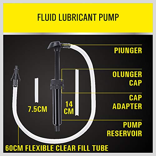 SEDY Lubricant Fluid Transfer Pump,Transmission Fluid Pump,Gear Oil Pump for Gallon Bottles & Wide Mouth Quart Bottles,Differential Fluid Pump,Hand Transfer Gear Oil,Transmission & Differential Fluid - style: Manual Hand Pump