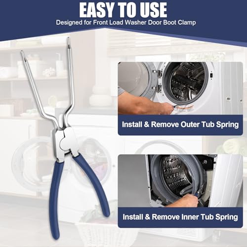383EER4001A Spring Expansion Tool Compatible with LG Washing Machine | Washer Inner/Outer Tub Spring Removal Tool Replacement, Spreads to 4.6" - color: Blue(2" to 4.6")