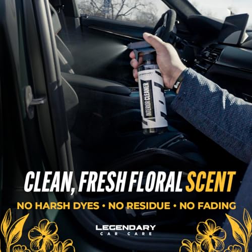 Legendary Interior Cleaner 64oz (Half Gal.) - All Purpose Interior Detailer & Carpet Cleaner for Cars - Safe on Leather, Plastic, Vinyl, Upholstery & Dashboard - UV Protectant - Tough on Stains & Dirt - size: 64 Fl Oz (Pack of 1)