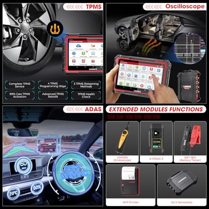 LAUNCH X431 PRO Elite OBD2 Scanner, 2026 All-in-One New Bidirectional Scan Tool with CANFD DOIP, ECU Diagnostics,38+ Resets, Full System,FCA Autoauth,VAG Guide, 2 Years Update Included