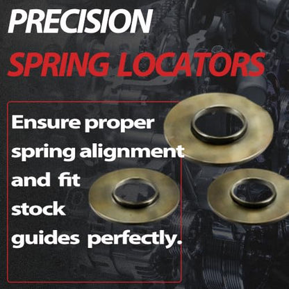 Gen III/IV LS 660" Dual Valve Spring Platinum Kit with Retainers | Fit For LS1 LS2 LS3 LS4 LS6 L76 L92 L99 L33 LSA LQ4 LQ9 5.3L 5.7L 6.0L 6.2L OE#SK001 - color: For GM 5.3L 5.7L 6.0L 6.2L