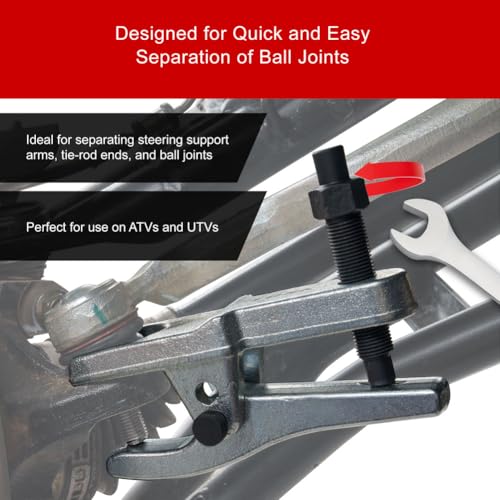Tusk Ball Joint Separator – Universal Two‑Stage Suspension Tool for Ball Joint and Tie Rod End Removal