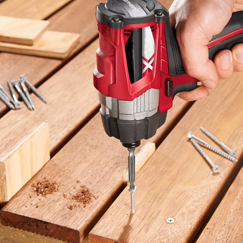 10 PCS 1/4 Inch Hex Shank Square Head SQ2 Screwdriver Bit Set, 2 Inch/50 mm Length, S2 Steel, Power Tools with Magnetic for Screwdriver Drill Impact Driver