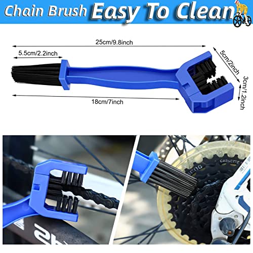 Bike Cleaning Brush Tool Kit - color: 4PCS Bike Cleaning Brush Tool Kit