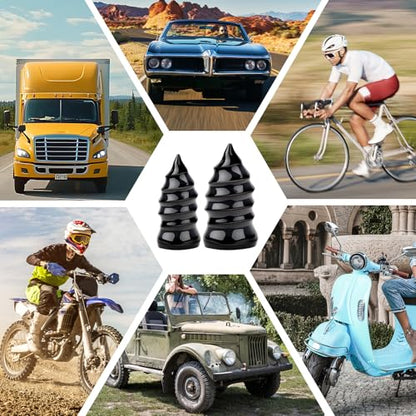 100 Pcs Tire Repair Rubber Nail Self Tapping Tire Repair Screws Kit for Trucks Motorcycles Cars and Other Vacuum Tire Vehicles