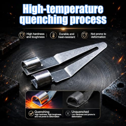 Plastic Welding Tips, Stainless Steel Plastic Smoothing Head Replacement with 45° Elbow, Car Bumper Repair Tool, Welder Gun Soldering Accessories for Kayaks and DIY Fixes(4PCS) - size: 4PCS