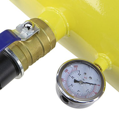 XtremepowerUS 5 Gallon Bead Seater Air Tire Seating Blaster Inflator ATV, RV, Tractor, Vehicles, Jeep, Pickup, Car, Van, Truck 145PSI 5-Gallons Capacity Heavy Duty Pressure Air Cannon - color: Yellow